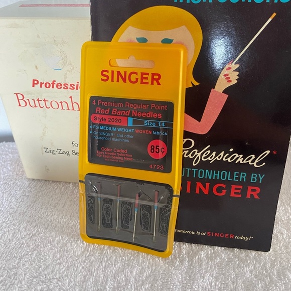 Singer Professional Buttonholer for Slant Needle Zig-Zag Sewing Machines - Picture 3 of 10